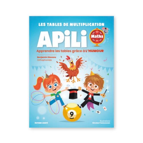 Livre d'apprentissage des tables de multiplication