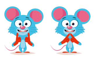 Placer la bouche en prononçant